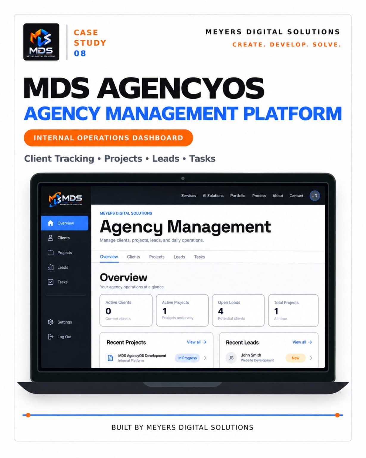 MDS AgencyOS project preview
