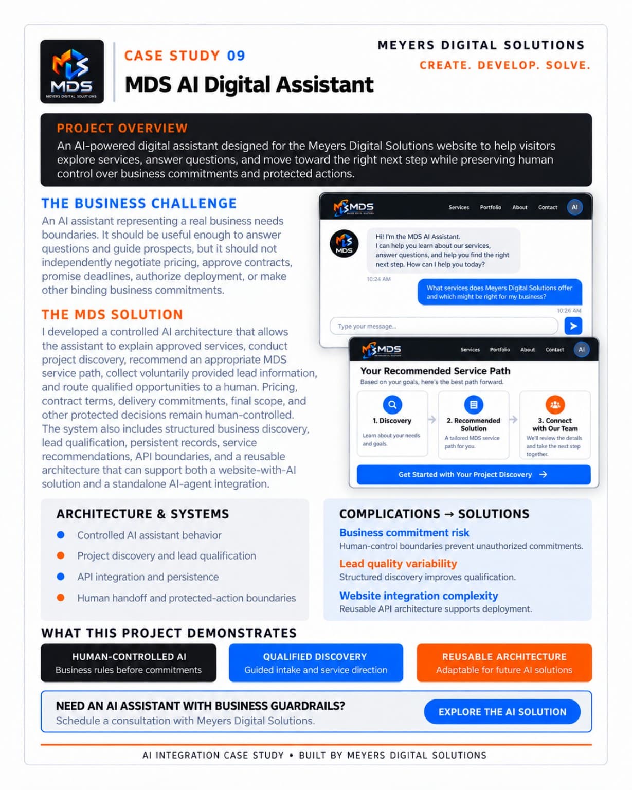 MDS AI Digital Assistant case study
