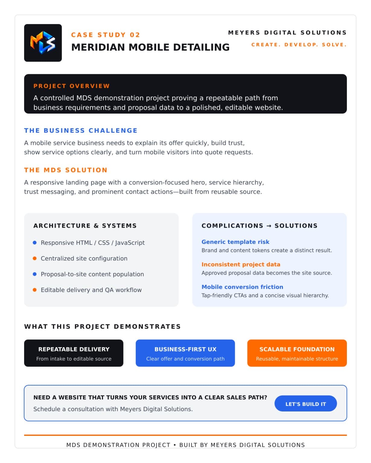 Meridian Mobile Detailing case study