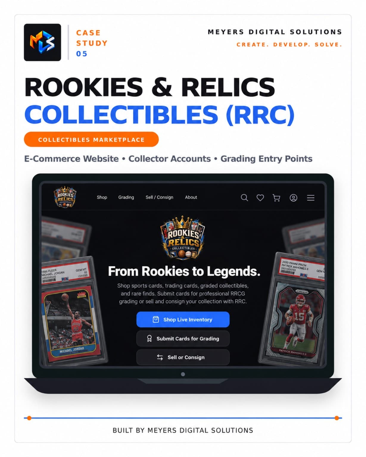 Rookies & Relics Collectibles (RRC) project preview