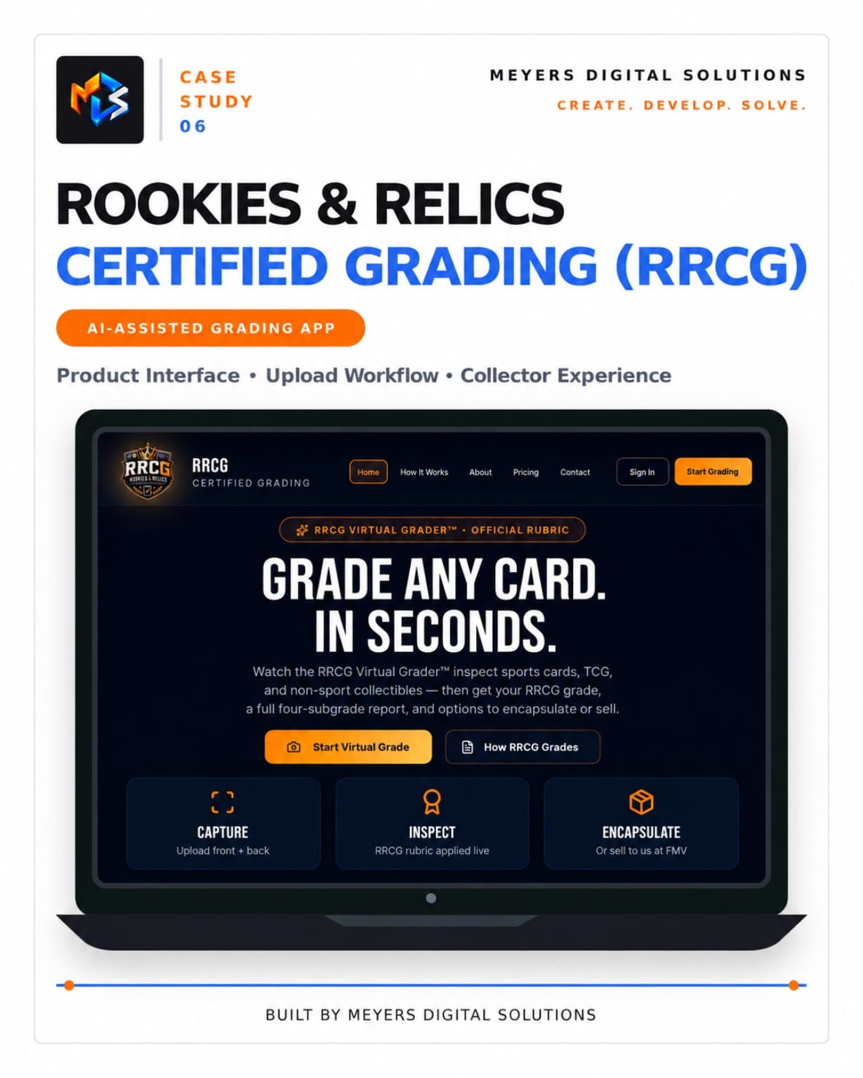 Rookies & Relics Certified Grading (RRCG) project preview